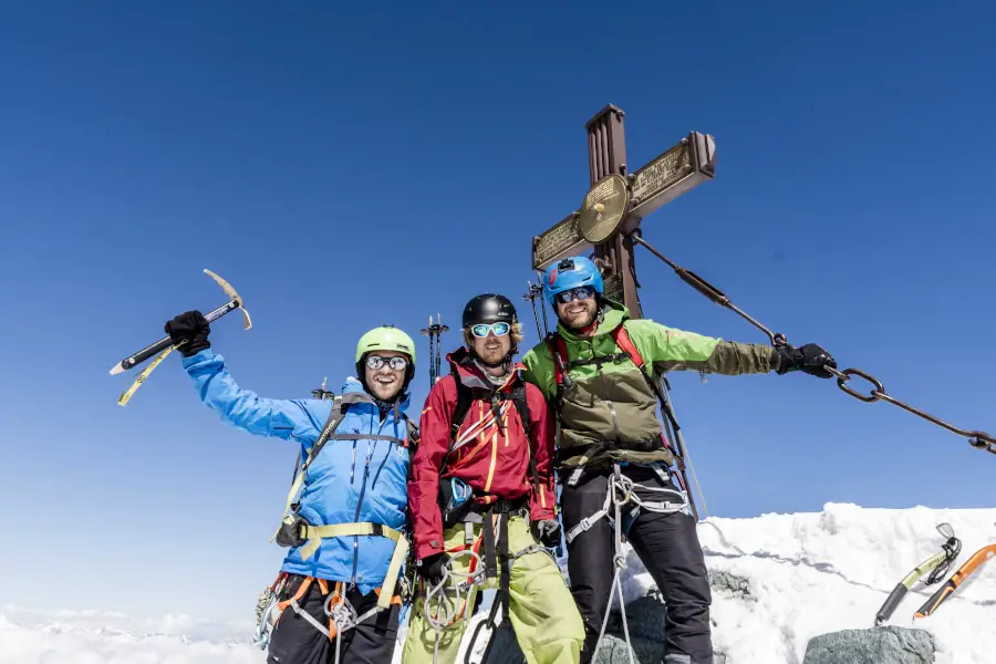 Skitour Großglockner - Am Gipfel