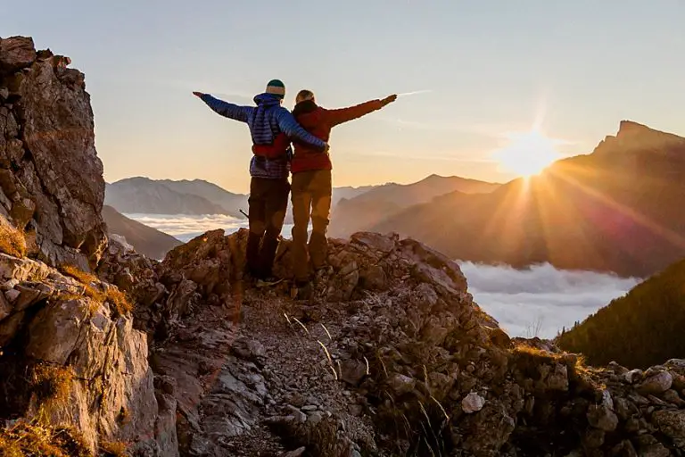 Sonnenaufgang auf der Drachenwand