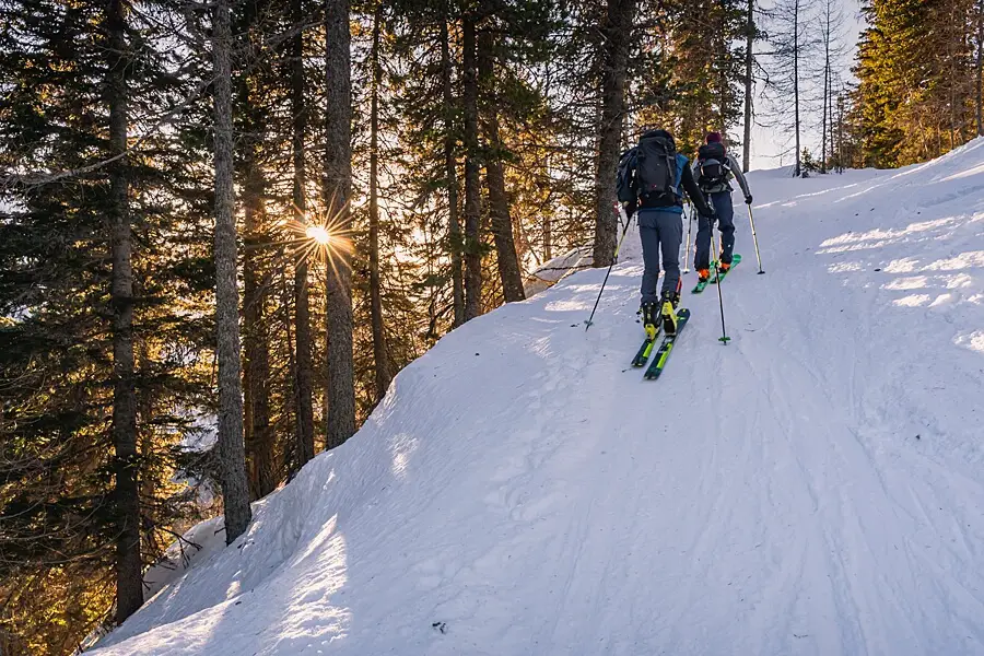 Aufstieg zur Villacher Hütte