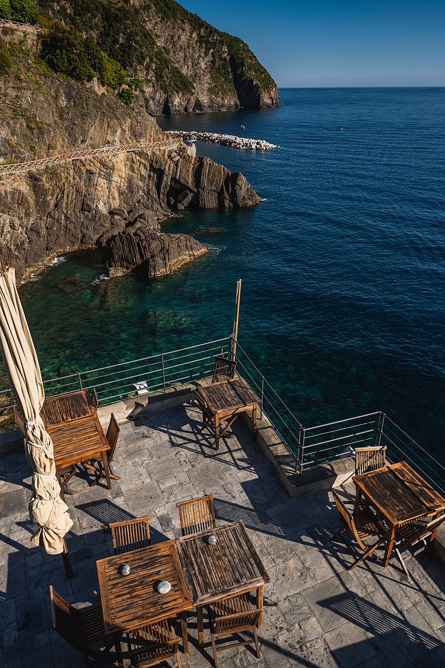 Cafe in Corniglia