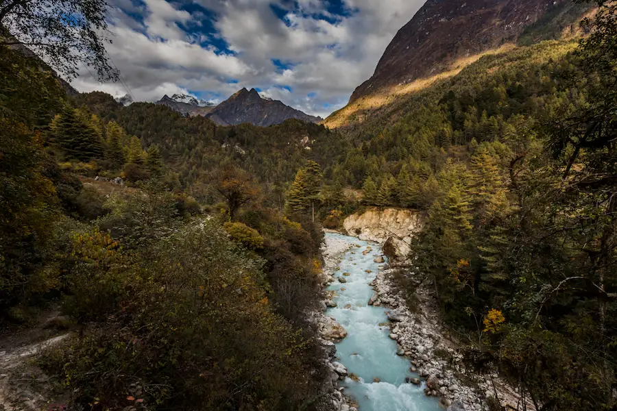 Manaslu Circuit Trek - Fluss