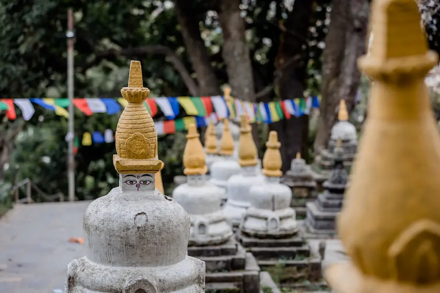 Kathmandu Sehenswürdigkeiten - kleine Tempel