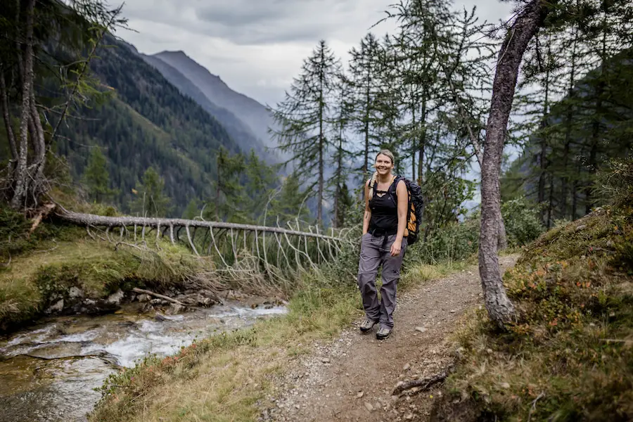 Wandern Kärnten - Anstieg Nossberger Destiny