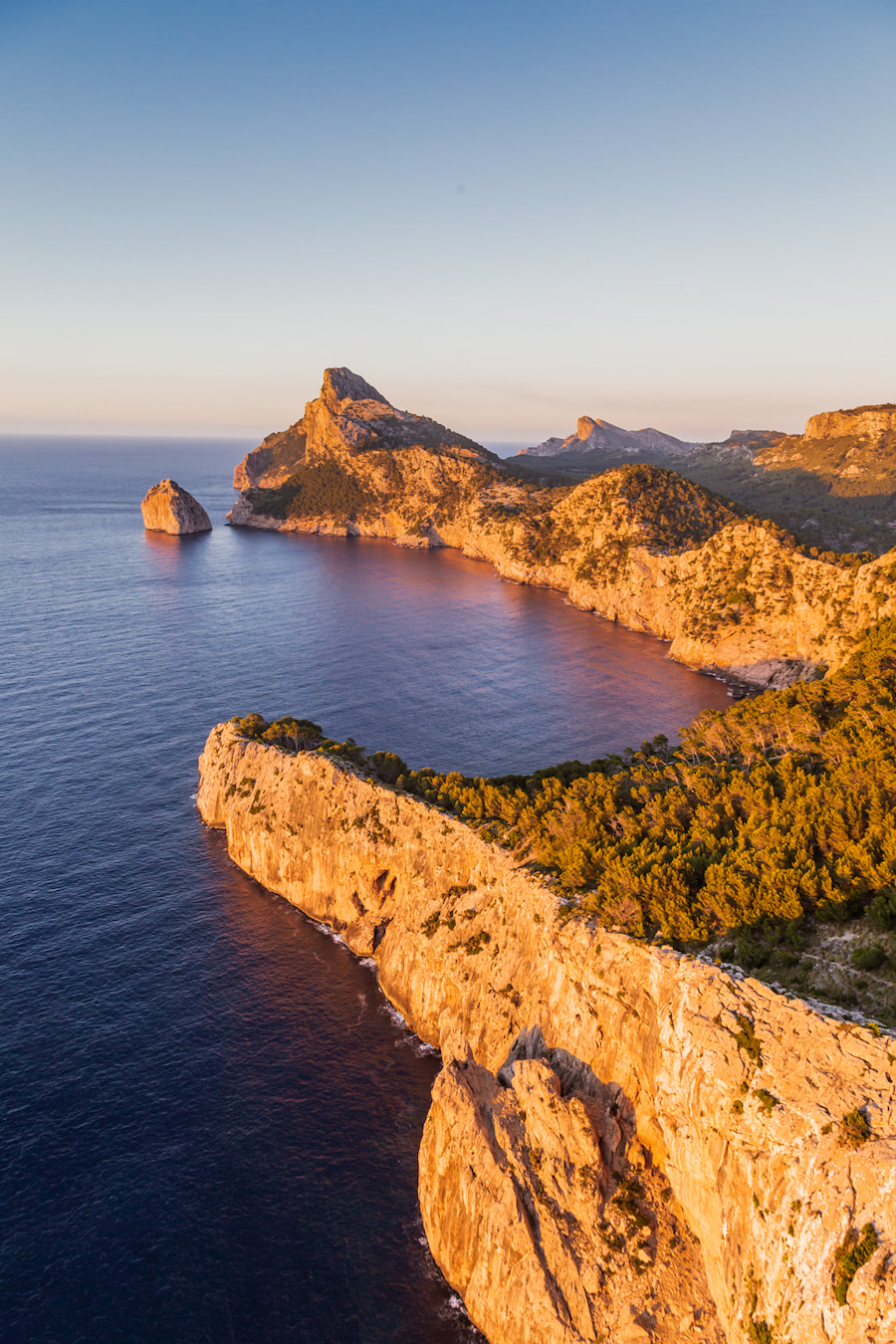 Mallorca Roadtrip - Cap der Formentor im Sonnenuntergang