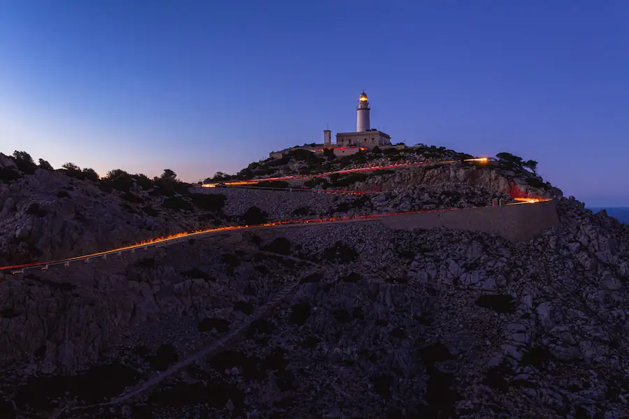 Mallorca Roadtrip - Cap der Formentor Lichtspuren