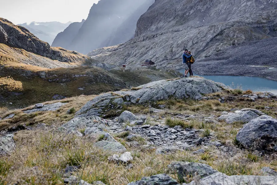 Wandern Kärnten - Anstieg Keeskopf