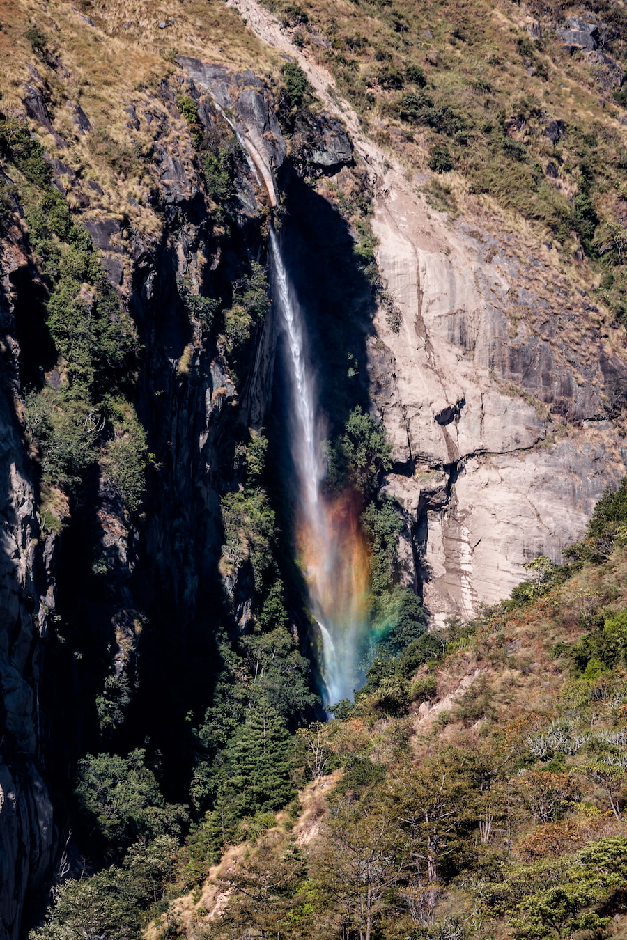 Manaslu Circuit Trek - Regenbogen