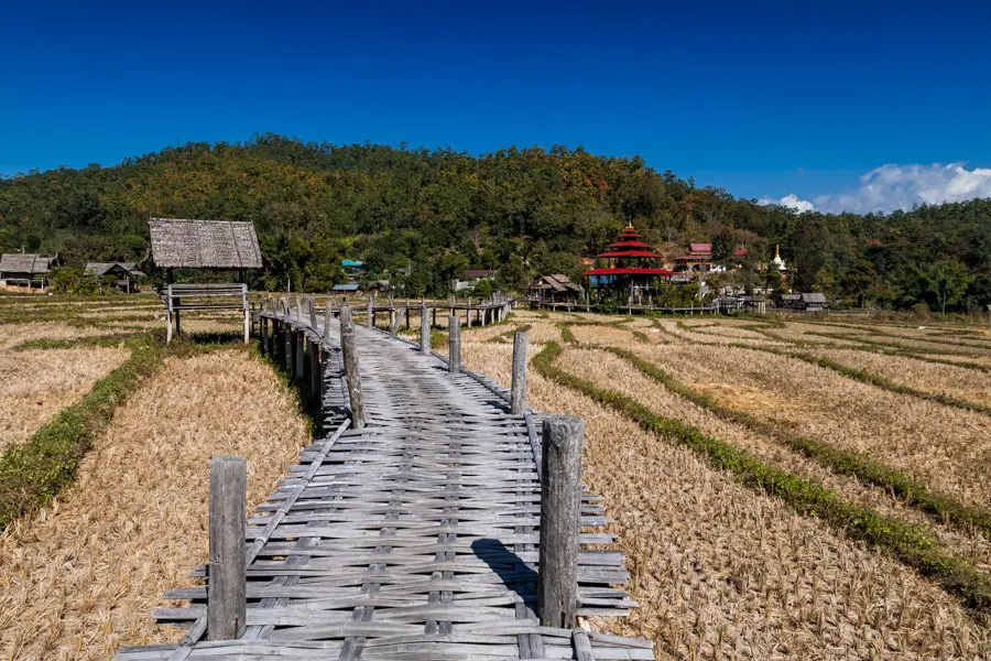 Bamboo Bridge - Pai Thailand