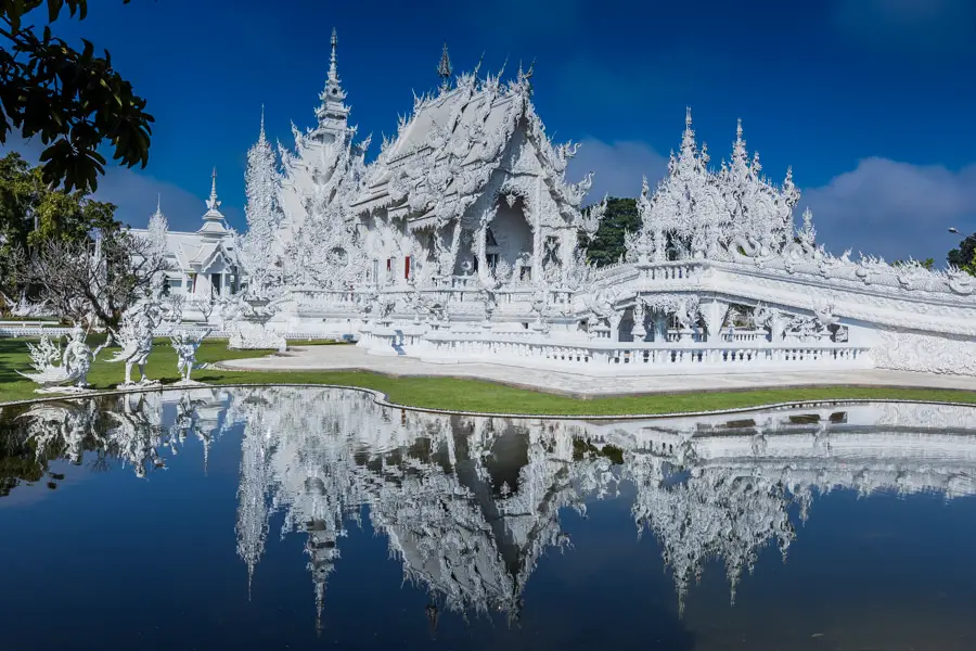 Chiang Rai Thailand - Weißer Tempel