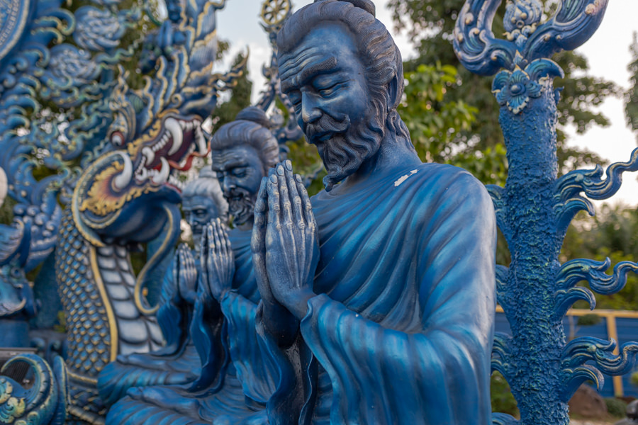 Chiang Rai Thailand - Blauer Tempel