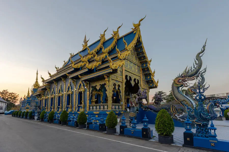 Chiang Rai Thailand - Blauer Tempel