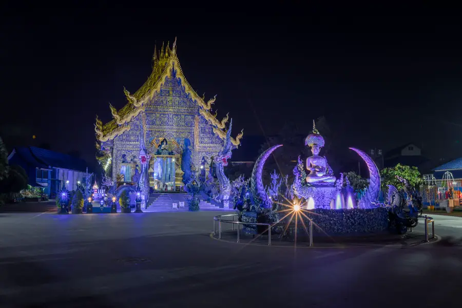 Chiang Rai Thailand - Blauer Tempel