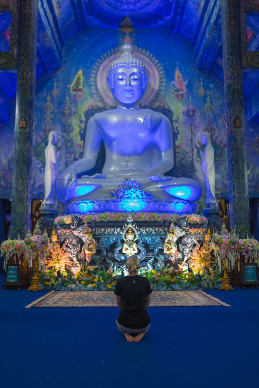 Chiang Rai Thailand - Blauer Tempel