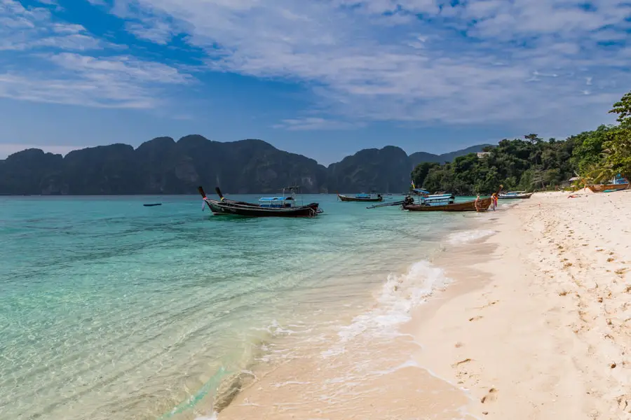 Koh Phi Phi Thailand - Einsamer Strand