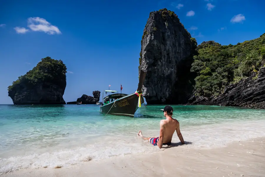 Koh Phi Phi Thailand - Wok von hinten