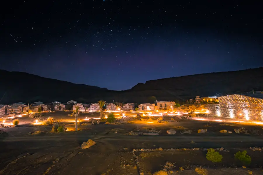 Camp im Jebel Shams