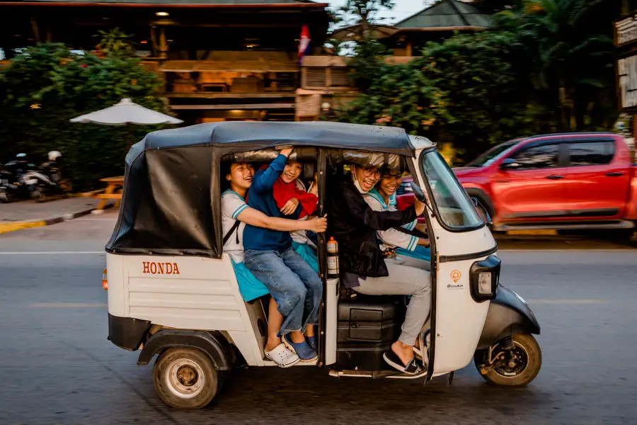 Kampot - Straße