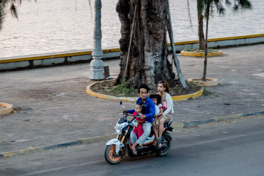 Kampot - Straße