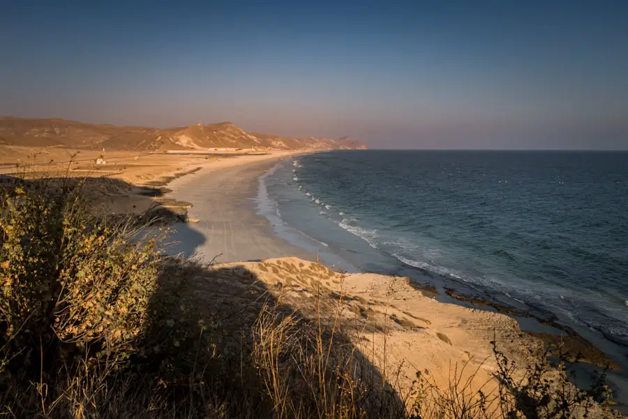 Oman Reise - Mughsail beach