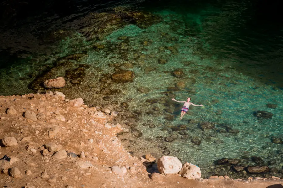 Reise Oman - Bimmah Sinkhole