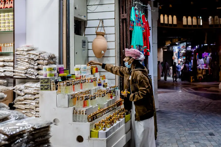 Maskat Sehenswürdigkeiten - Muttrah Market