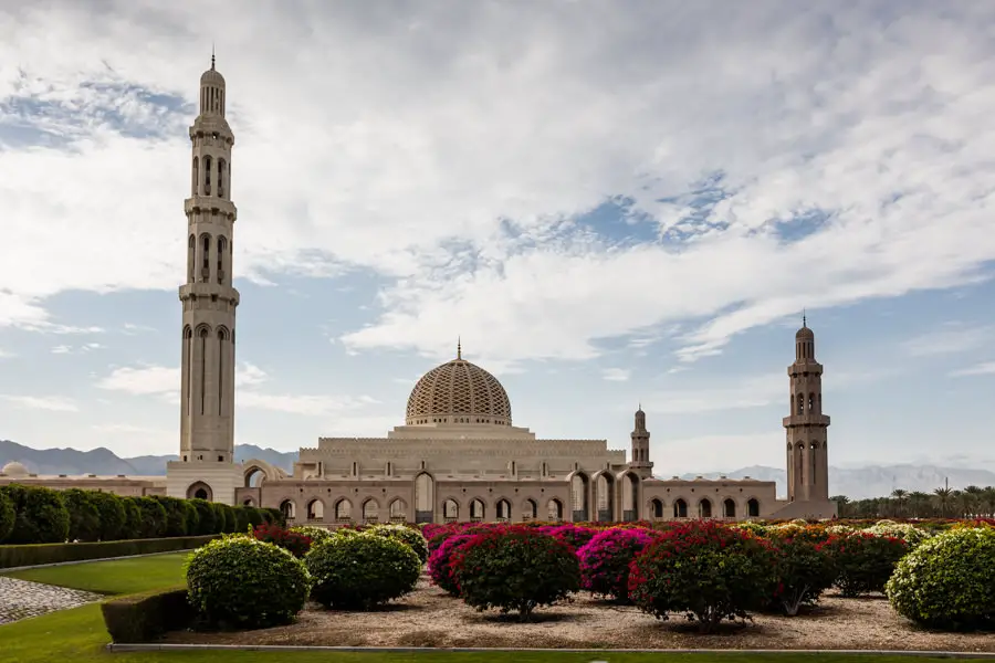 Reise Oman - Sultan Qabos Moschee