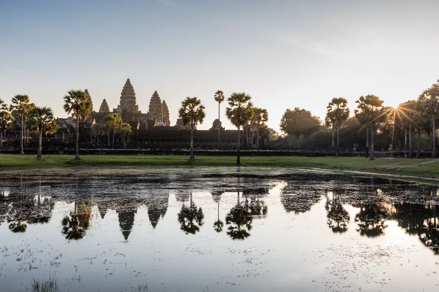 Sonnenaufgang Angkor Wat