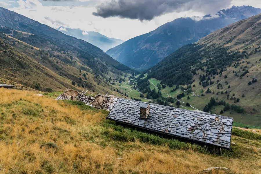 Enduro Trans Alp Mtb - Auf dem Weg zum rifugio Bozzi