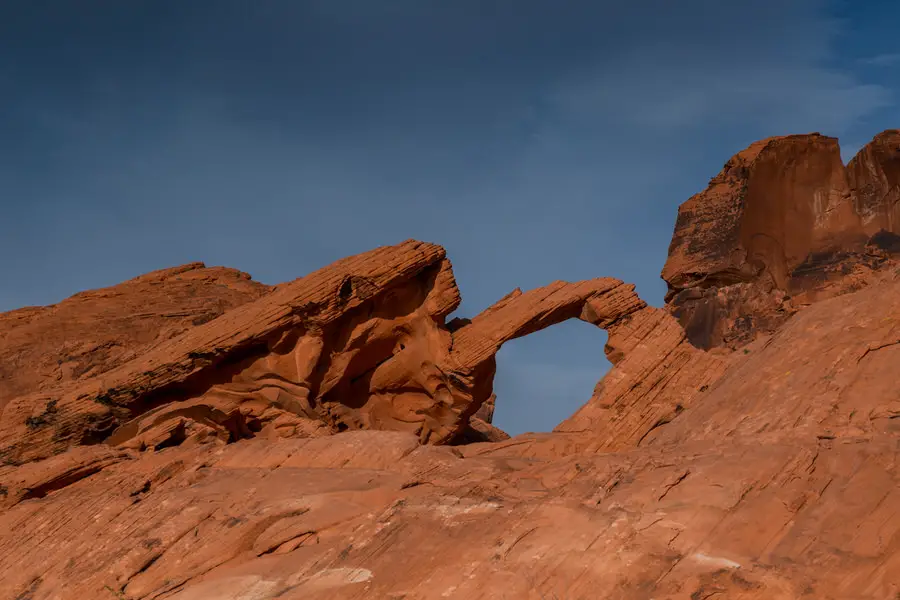 Valley of Fire State Park - Arch Rock