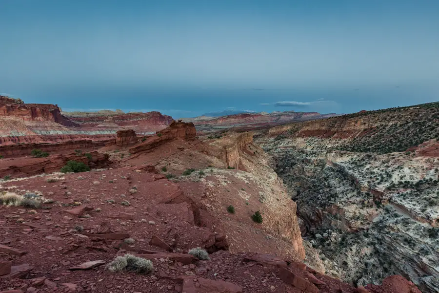 Capitol Reef National Park- Blaue Stunde