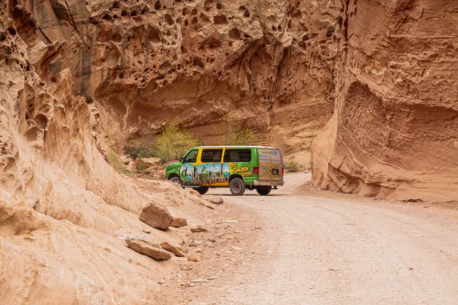 Capitol Reef National Park - Capitol Gorge Road