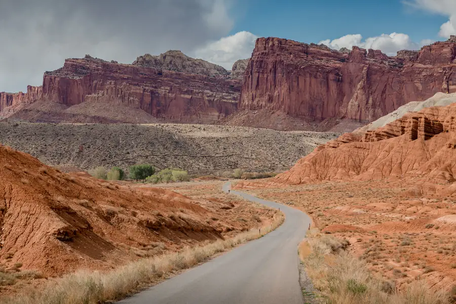 Am Weg zum Little Wild Horse Canyon