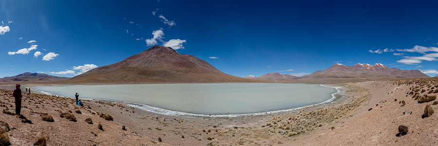 Lagune in der Fauna Andina