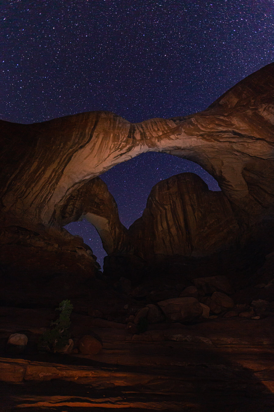 Arches National Park Utah - Die Nacht beginnt