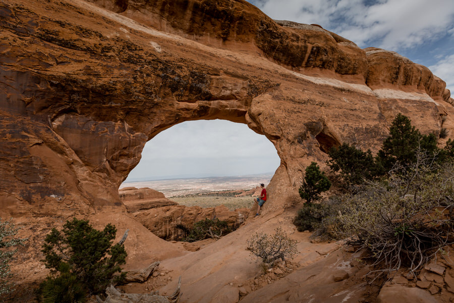 Arches National Park Utah - Partition Arch