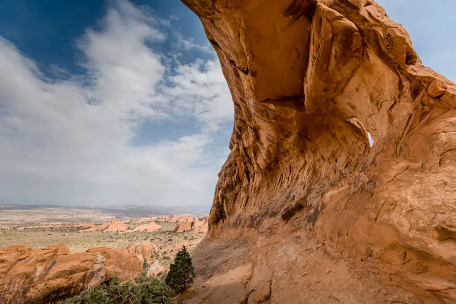 Arches National Park Utah - Partitioned Arch