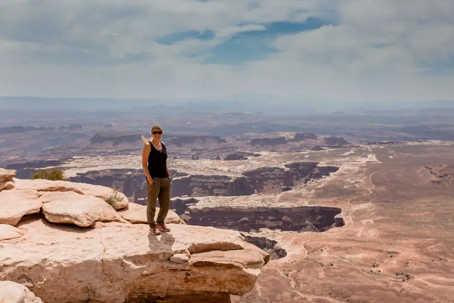 Steffi in Canyonlands