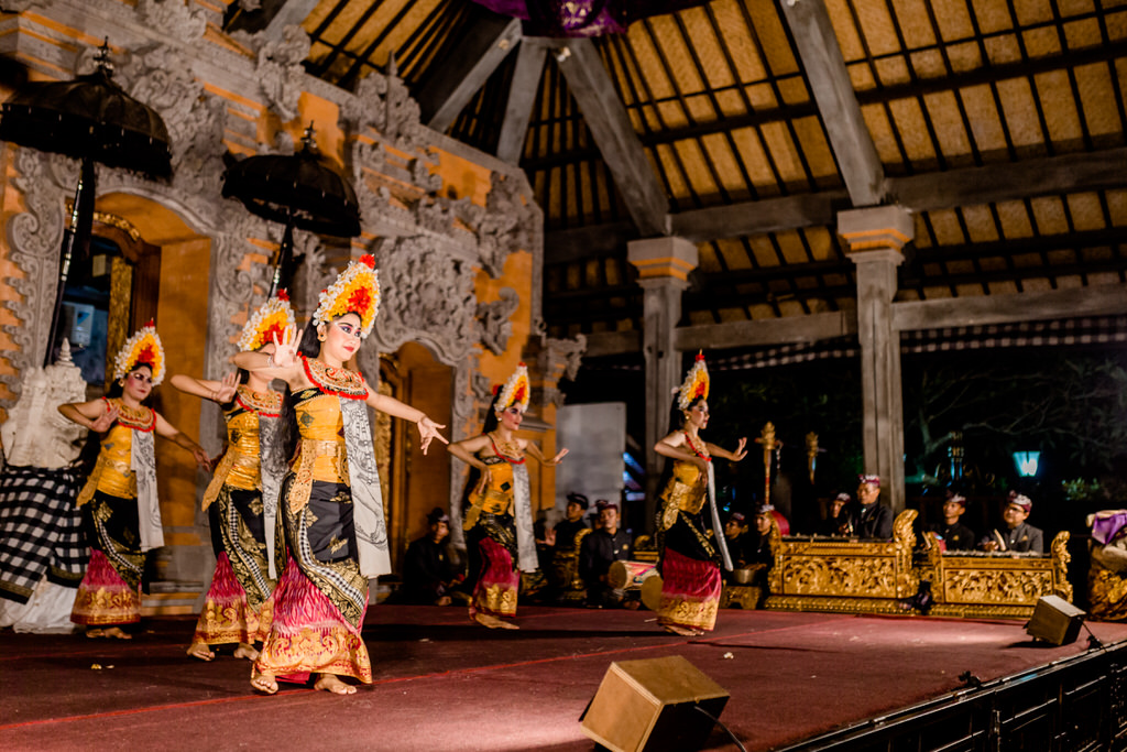 traditionelle balinesiche Tänze in Bali