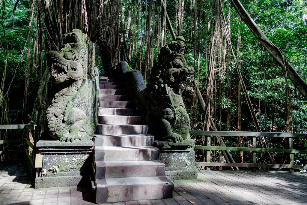 Monkey Forest in Ubud